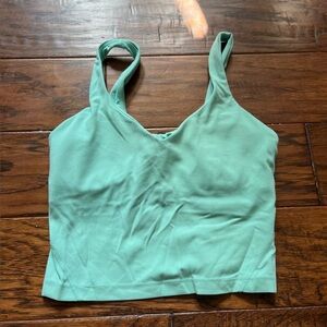 lululemon athletica Mint Green Tank Top